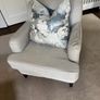 2 armchairs and footstool Image 4