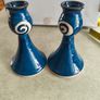 Jack O Patsy Pottery Pair of Candlesticks Image 9