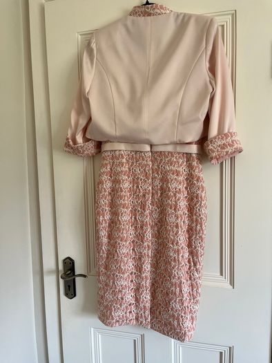 Fabiana Ferri Italian design 2-Piece occasion dress & bolero, UK 10