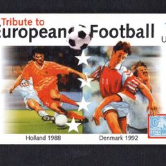 1996 Gibraltar 50 unit Tribute to European Football European Football Cup (Generic Manufacturer (Not Printed on Card) Phone Card
