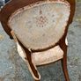 Antique Victorian Era Parlor Chair Image 10