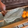 Vintage Italian Design Glass Folies Platter by IVV Handmade Image 2