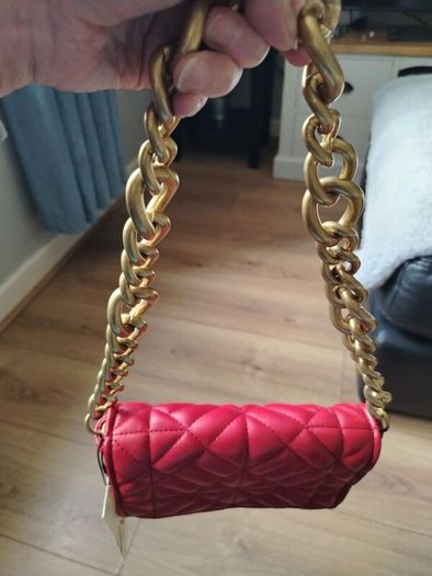 Beautiful new Zara red bag