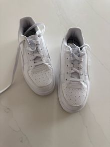 Puma white runners size 2