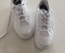 Puma white runners size 2