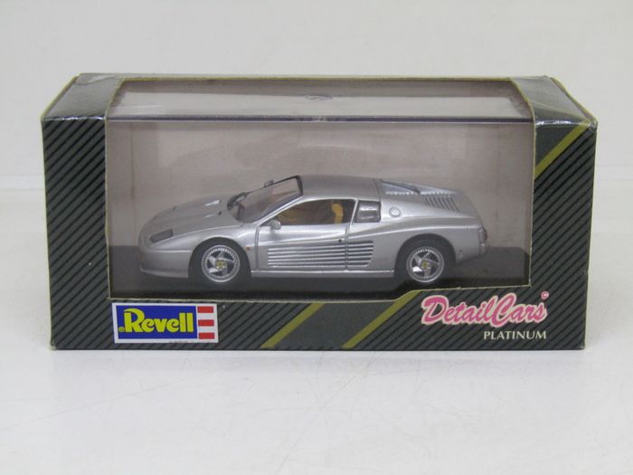REVELL Detail Cars 322 Scale 1/43 FERRARI 512M 1995 Silver Mint Still in Box