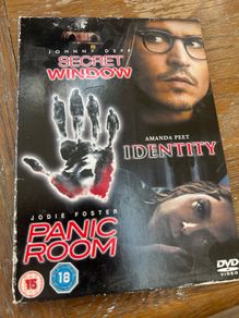 Secret Window, Identity, Panic Room - Triple DVD Boxset
