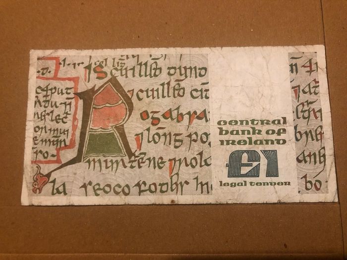 5 x Irish Pound B series