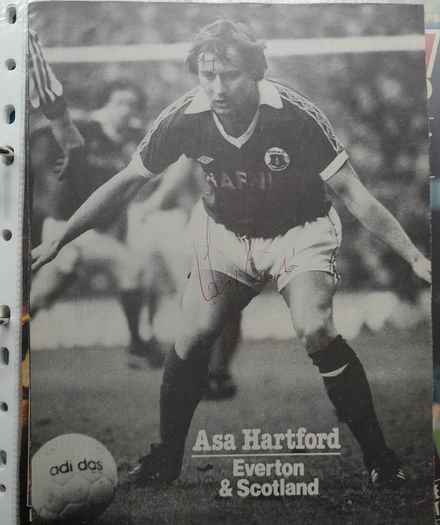 Everton FC - 3 Autographed pictures from 1970's