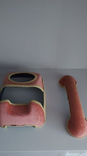 Vintage brocade telephone cover