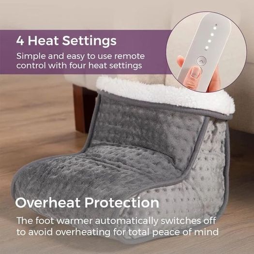Foot Warmer/Carmen Grey Foot Warmer