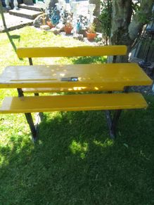 vintage school desk