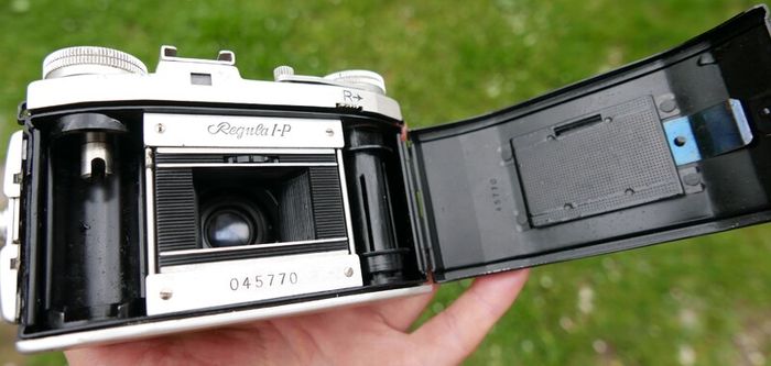 Vintage KING REGULA CAMERA made in Germany in leather case 1950s