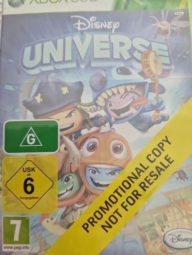Disney Universe Brand New Sealed Xbox360 Games Original
