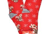 Children's socks REd Christmas Reindeer