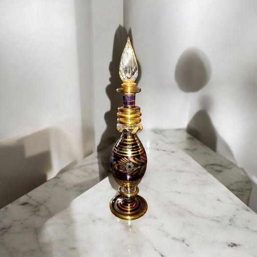 Handblown perfume glass 20cm
