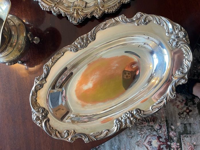 Silver plated antique