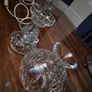 Genuine Waterford Crystal 2 piece Hurricane Lamp Image 5