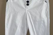 Brazilian Pit Bull White Distressed High Waist Skinny Butt Lift Jeans UK 8/10