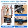 4-in-1 OTG Card Reader, Multi-Function High-Speed Video and Photo Transfer SDTF Card Reader Writer Adapter, Image 2