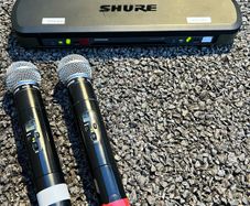 Shure wireless microphone system