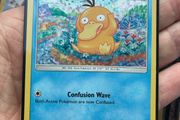 pokemon card Psyduck holo McDonald's