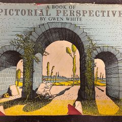 A Book Of Pictorial Perspective by Gwen White, Hardcover, 1955