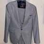 Light Blue Debs Suit Image 3