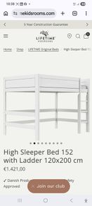 Bunk beds lifetime