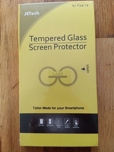3 Screen Protectors Google Pixel 7a phone