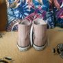 pink leather converse Image 4