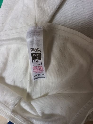 Dunnes  Stores  Ladies  Long Thermal  Pants.  S. 14