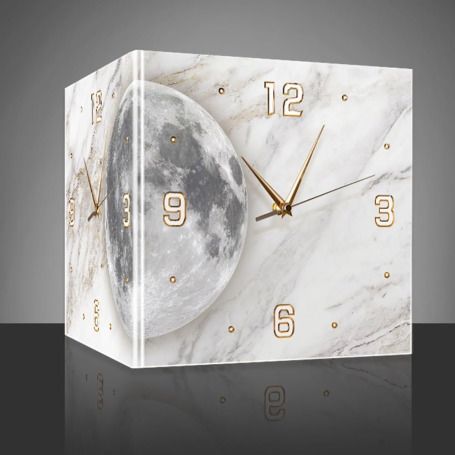 Moon LED Wall Clock