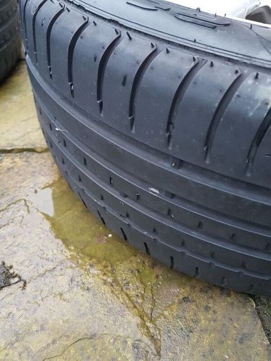 Audi 4 wheels alloyes with tyres. 245/45R17