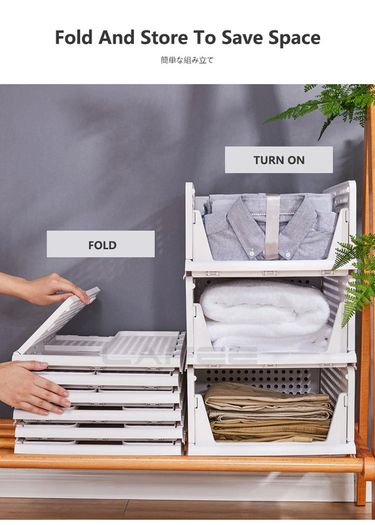 Organize Clapboard rack Wardrobe Storage Partition rack kitchen shelf Combinable Toy Storage rack FoldableClothing storage shelf