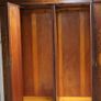 Edwardian Inlaid Mahogany Double Wardrobe Image 5
