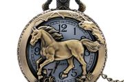 Vintage Style Horse Pony Pocket Watch