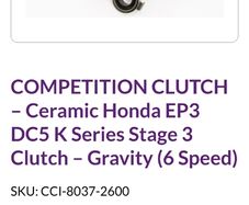 ep3/dc5 clutch kit
