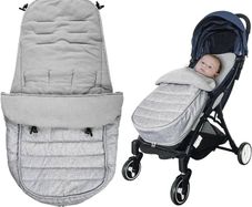 NEW SALE | Universal Baby Bunting Footmuff, Winter Sleeping Bag for Stroller, Pushchair Pram Footmuffs, Universal Fitting for Pushchairs Strollers Prams Buggy Baby, Waterproof & Windproof