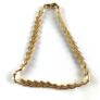 Mid century gold tone costume necklace Image 5