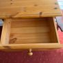 Solid Pine Headboard & Matching 4-Drawer Locker Image 3