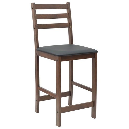 Dining Chairs 2 pcs Solid Rubber Wood Light Brown