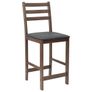 Dining Chairs 2 pcs Solid Rubber Wood Light Brown Image 4
