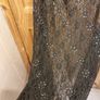 Dynasty London boutique label debs/evening gown black lace and sequin free postage Image 10