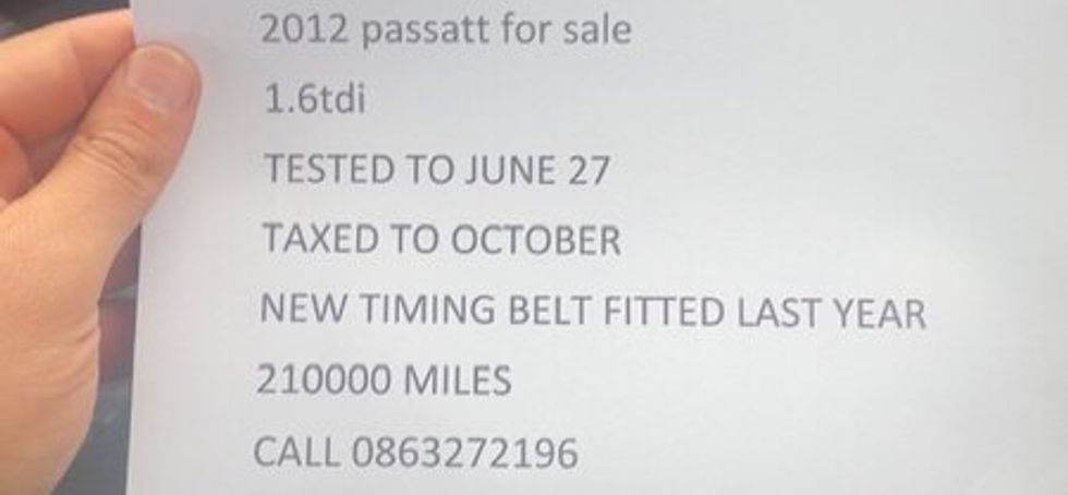 Volkswagen Passat 2012
