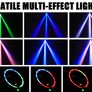 Mini 30W Spot Beam Moving Head Light LED 4IN1 RGBW Effect Strobe Stage Light DMX Sound Activated DJ Disco Bar Party Light Image 2