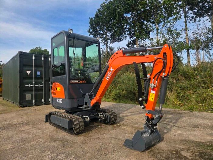 NEW 1.8ton Mini Digger Kubota Powered KGX K18