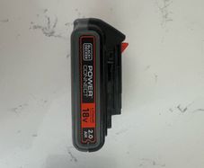 Black + Decker 18V Battery & Charger