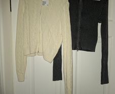 2 H&M brand NEW with tags girls cardigans, size 10-12 yo
