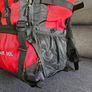 90 L Hiking backpack. Trekking backpack. Camping backpack. Red. Image 7